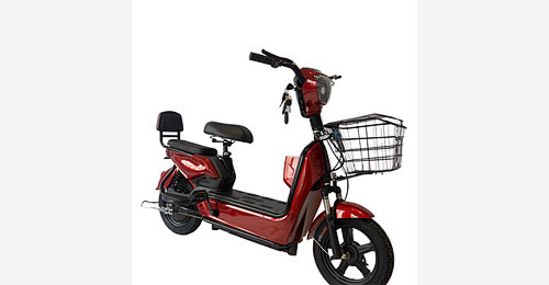 Patinete elétrico urbano A11 com cesto frontal