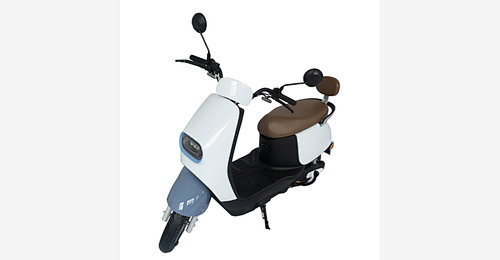 Patinete elétrico EEC A21 na cor branca
