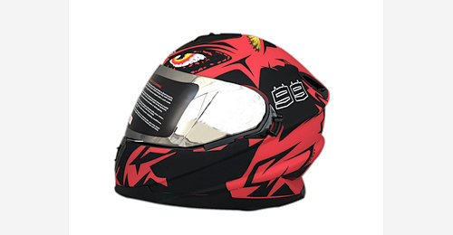 Casque 508 jaune du catalogue d'accessoires