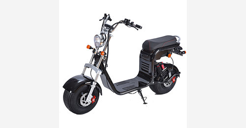 Patinete elétrico chopper X13 Citycoco 3000W em preto